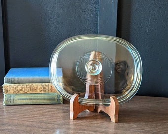 Pyrex Oval 1.5 Cup Glass Replacement Lid, Pyrex 11.5X9 Inch Oval Casserole Dish Lid