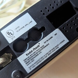 Radio Shack Push Button Wall Telephone, Vintage Telephone, 80s and 90s ...