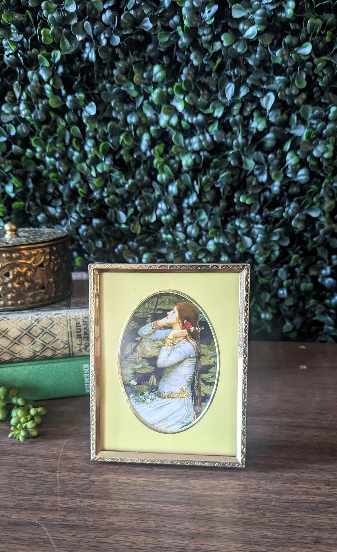 Vintage Brass Frame Small Brass Frame Vintage Photo Frame Etsy