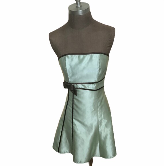 Gunne sax satin dress