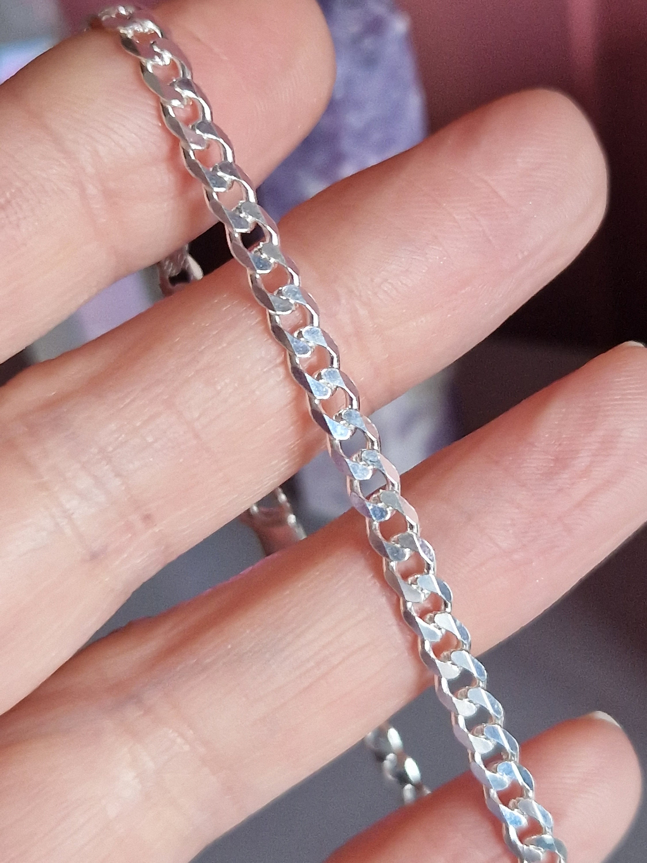 237C ヴィンテージ スターリングシルバー 925 カーブブレスレット 19