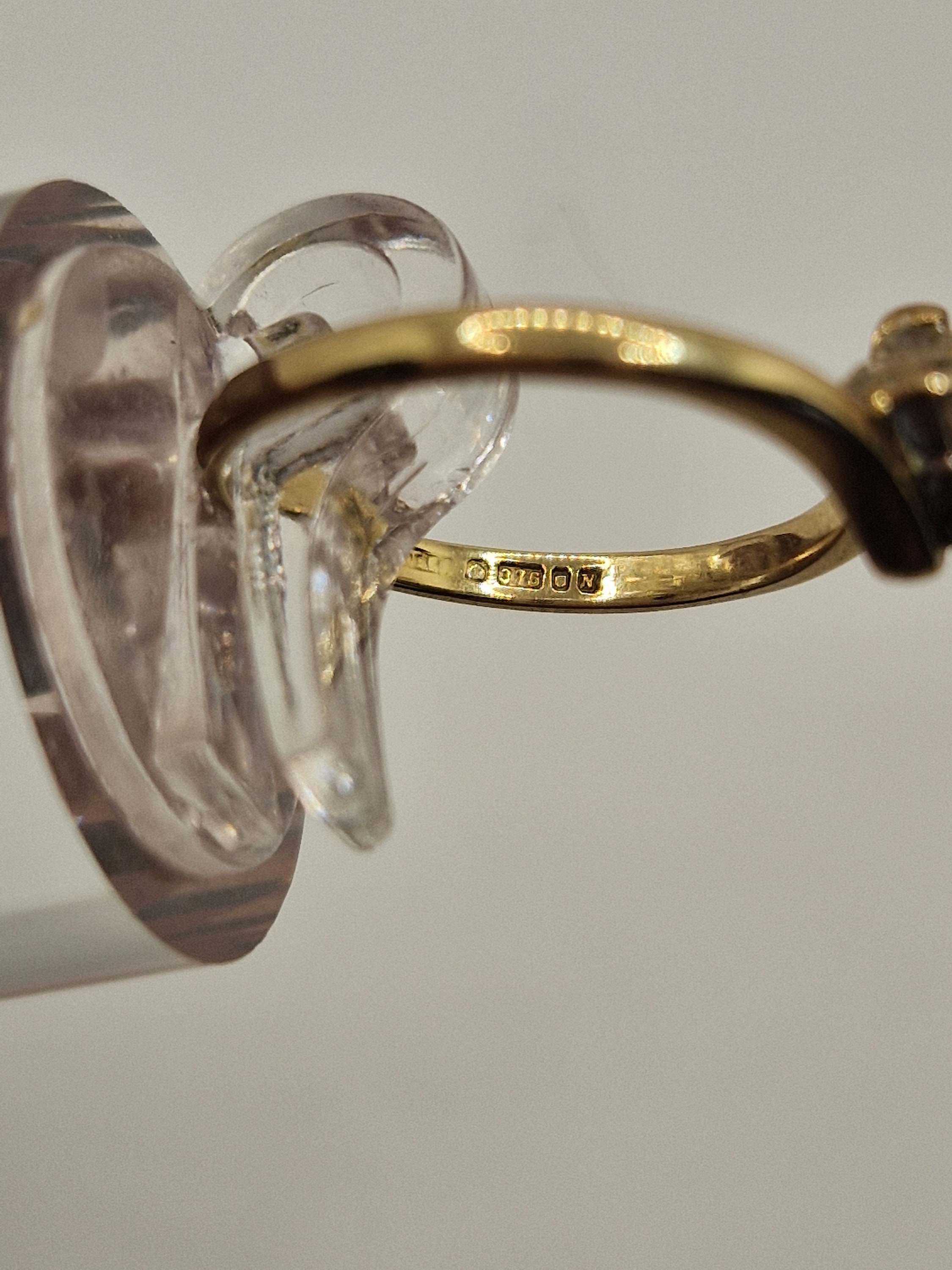 326C Vintage Diamond 9ct Gold Circa 1987 Ring Size J/5 - Etsy 326C Vintage Diamond 9ct Gold Circa 1987 Ring Size J/5 - Etsy