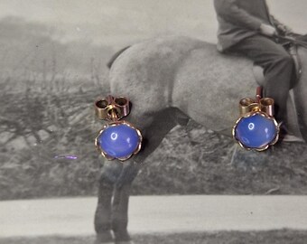 Pendient Antiguos De Oro Y Plata De 9 Quilat Con Diamant Talla Roseta De Principios Del Siglo Xx