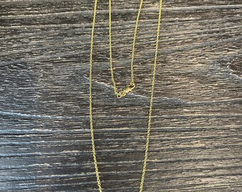 10k gold filled necklace 28&quot;