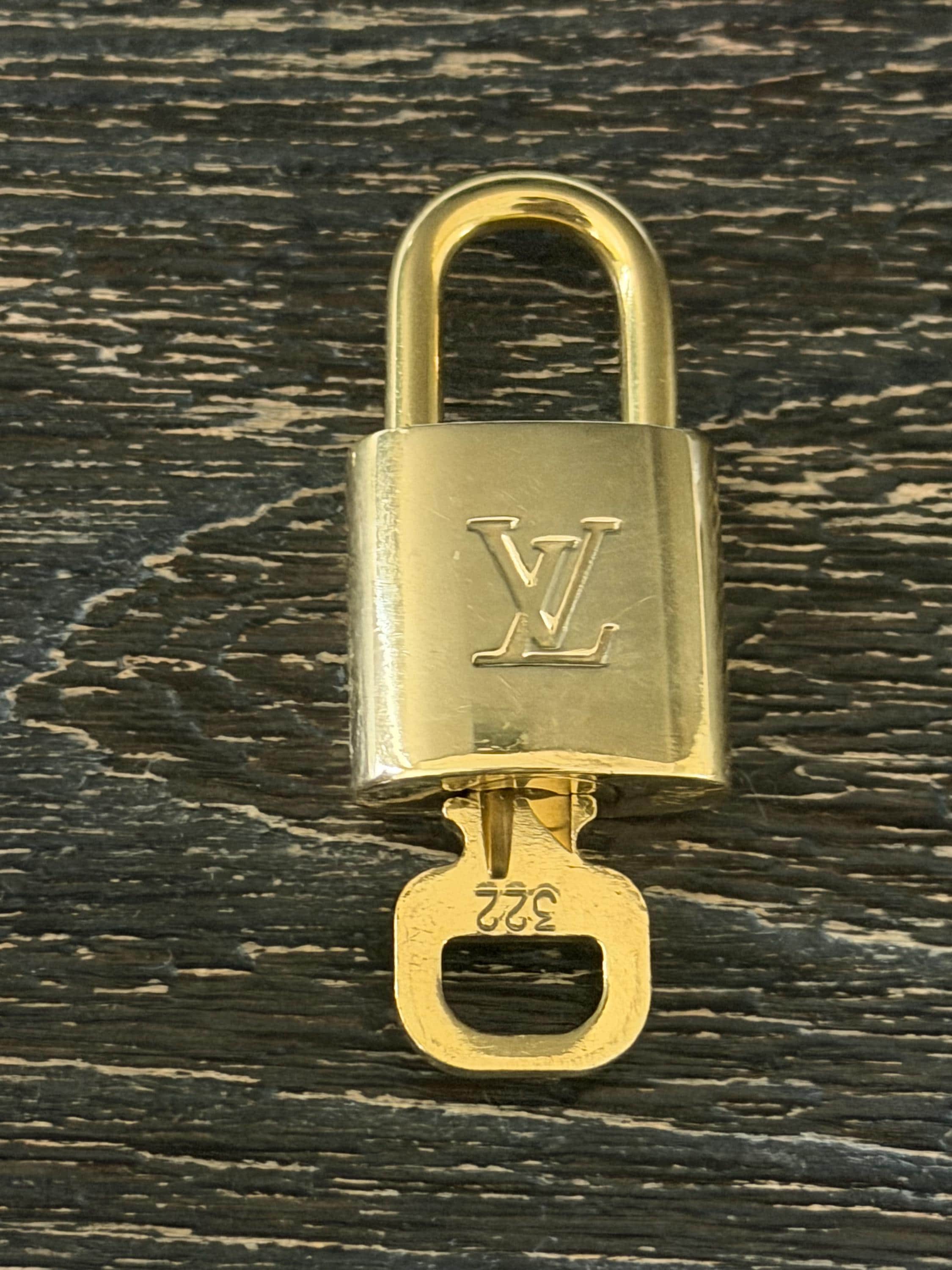 Vintage Louis Vuitton Lock &key - Etsy
