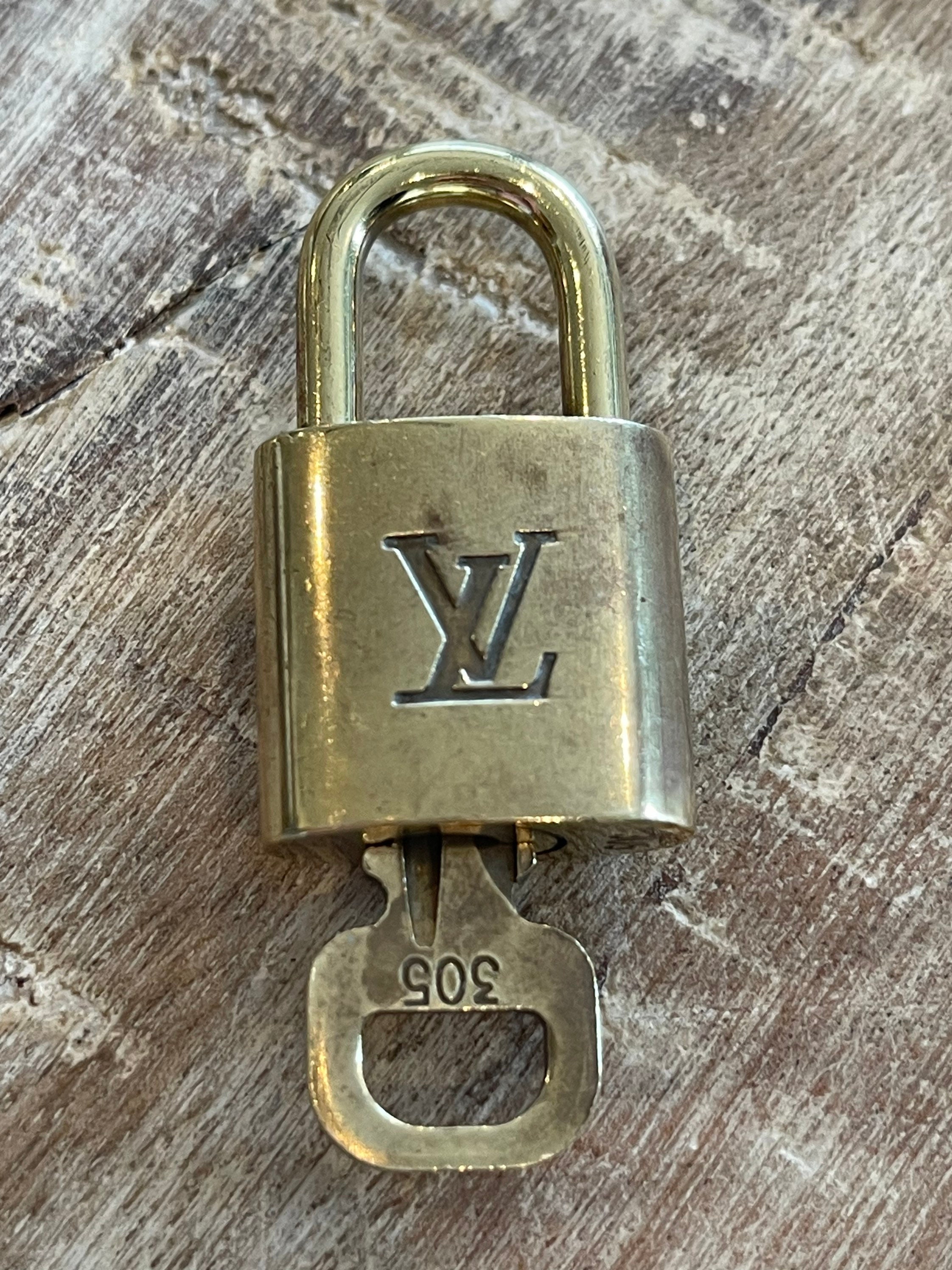 Louis Vuitton Padlock Lock and Key 301 LV Purse Charm Not -  Israel