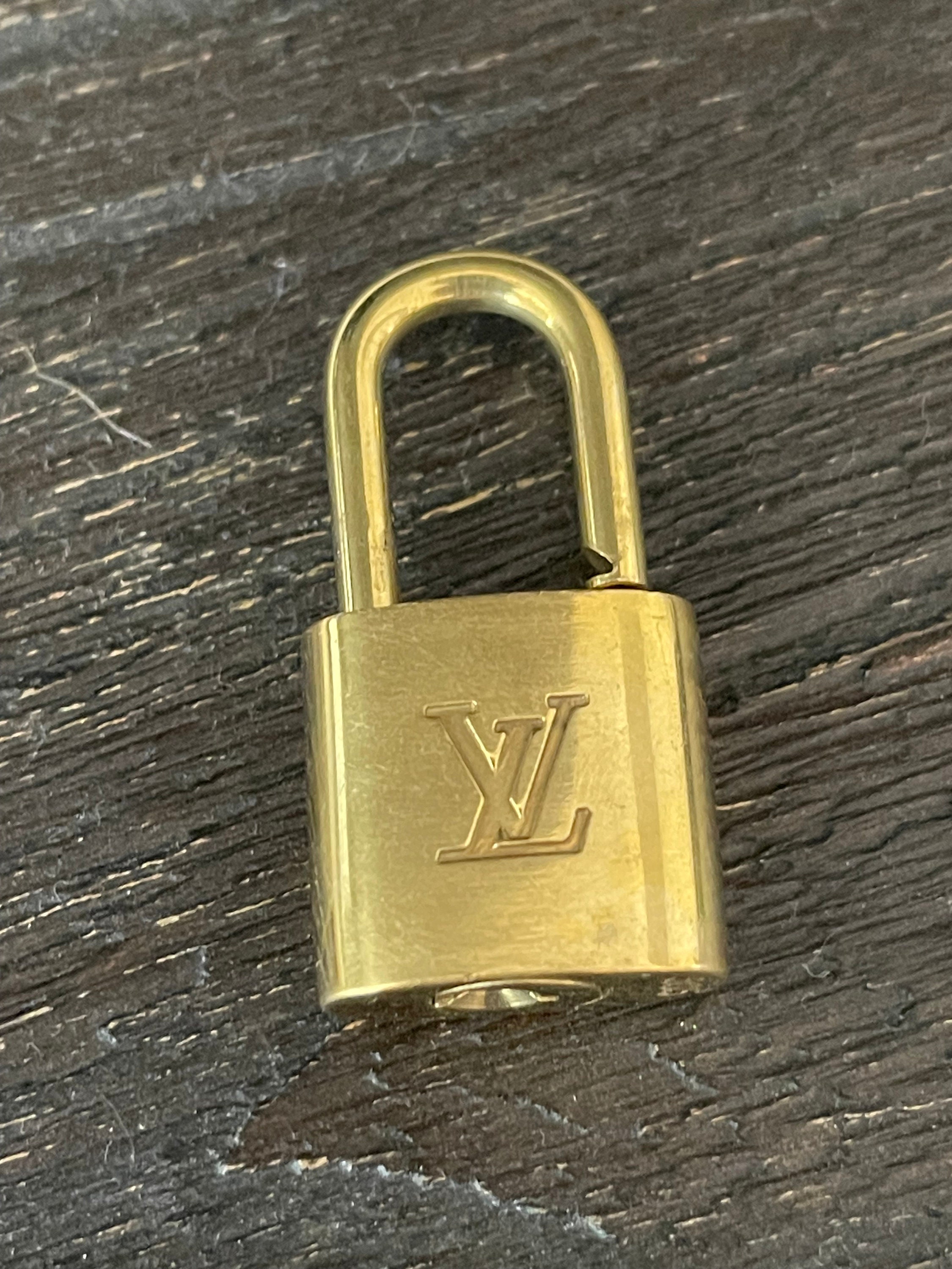 Guaranteed Authentic - Vintage Louis Vuitton Lock & Key circa