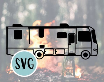 Download Class A Rv Svg Etsy