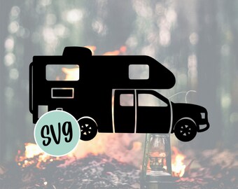 Truck Camper Svg Etsy