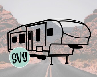 Fifth Wheel Svg Etsy