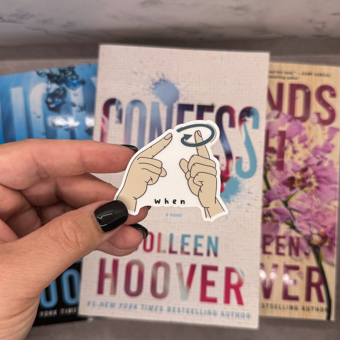 Obsessed Asl Maybe Someday, Sign Language Sticker, Colleen Hoover Books Sticker ...