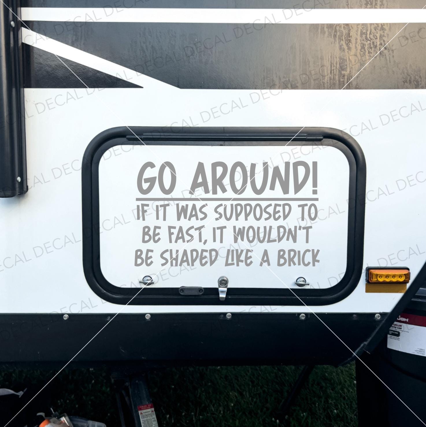Camper Stickers SixtyTwo24 Balls Deep In This Hitch Double Axle Decal-  {White Rv Stickers And Decals For Exterior, image size:1474x1476