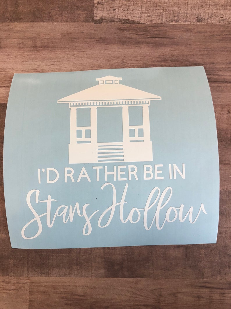 Stars Hollow Decal Drink Like A Gilmore Gilmore Girls Decal