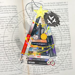 Kate Stewart Books Christmas Tree Licensed Ornament, OLRD Ornament, The Ravenhood Series Ornament, Ravenhood Christmas, Kate Stewart Books