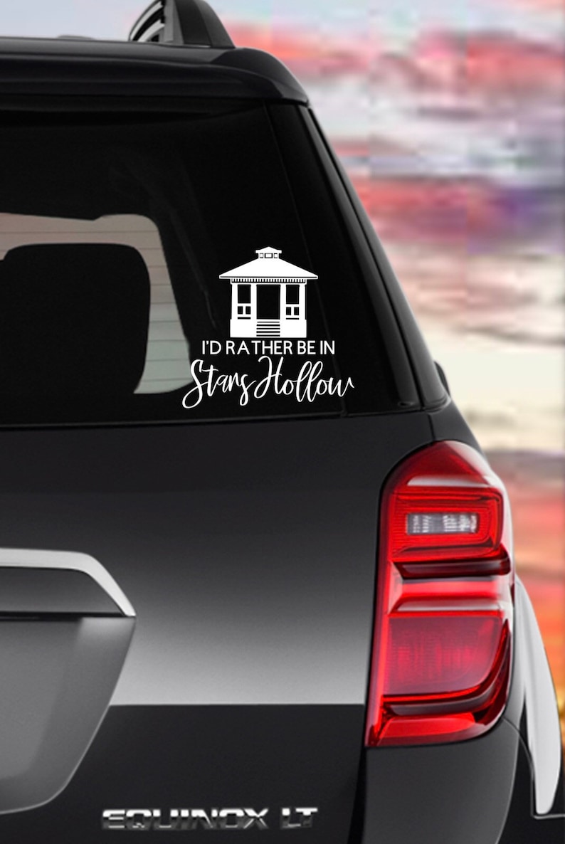 Stars Hollow Decal Drink Like A Gilmore Gilmore Girls Decal