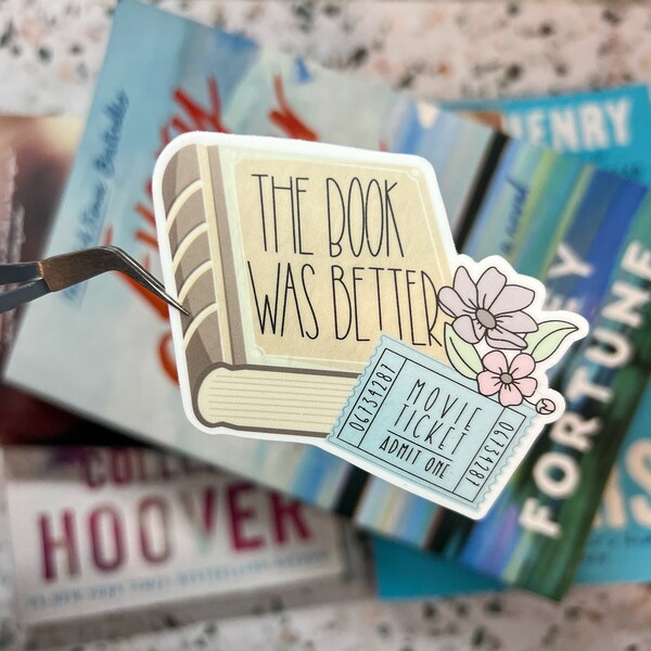 The Book Was Better - Etsy