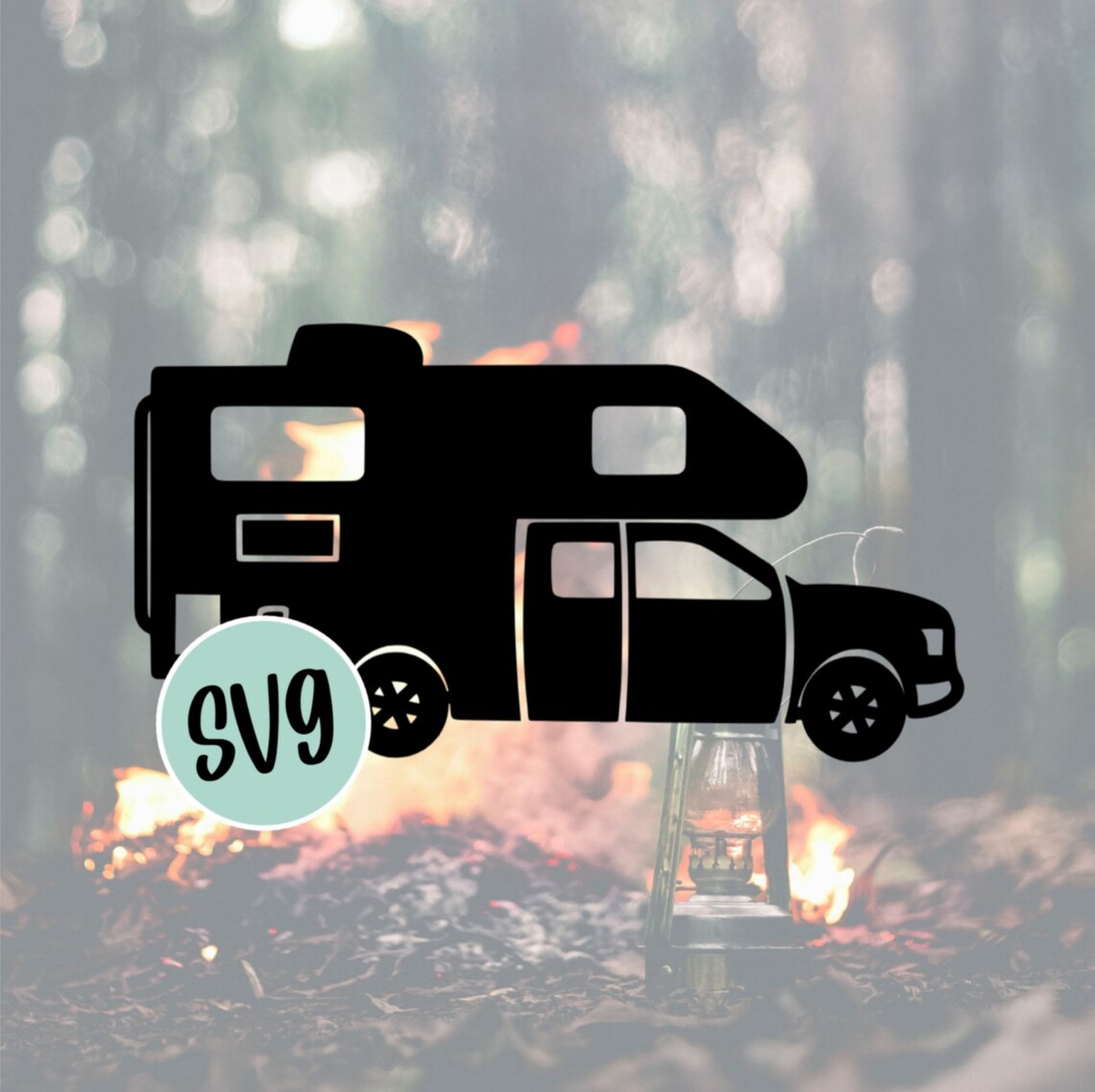 Truck Camper SVG Truck Camping Truck Bed Camper Camper SVG - Etsy