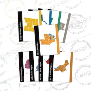 Separadores de carpeta Unigrid de Parques Nacionales, descarga digital, descarga de separadores Unigrid, descarga de separadores de folleto de Parques Nacionales, carpeta Unigrid