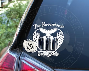 Licensed Triple Falls Ravenhood Decal, Kate Stewart Sticker, The Ravenhood Car Decal