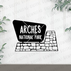 Arches National Park Svg