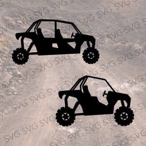 Side by Side SVG, Offroading Vehice, SxS Cut File, Camping SVG, Off Road Vehicle, OHV Cut File