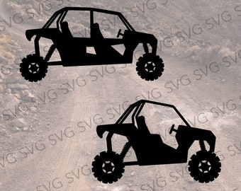 Side by Side SVG, Offroading Vehice, SxS Cut File, Camping SVG, Off Road Vehicle, OHV Cut File