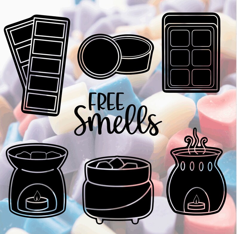Wax Melt Svg SVG for Wax Melts Wax Melts Display DIY Wax Etsy UK