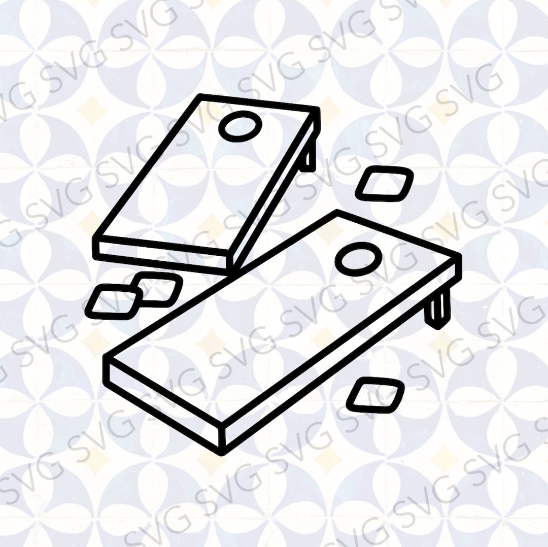 Cornhole SVG, Bean Bag Toss Svg Etsy