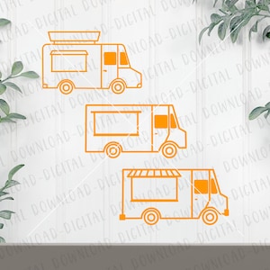 Food Trucks Svg