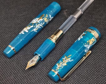 Golden Stems Fountain Pen – One of a Kind