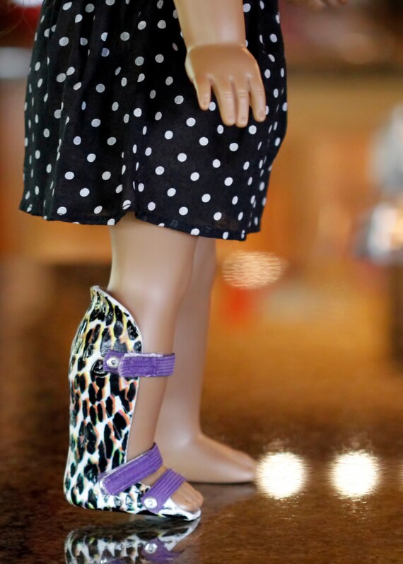 SINGLE AFO Leg Brace/Splint for American Girl Doll or
