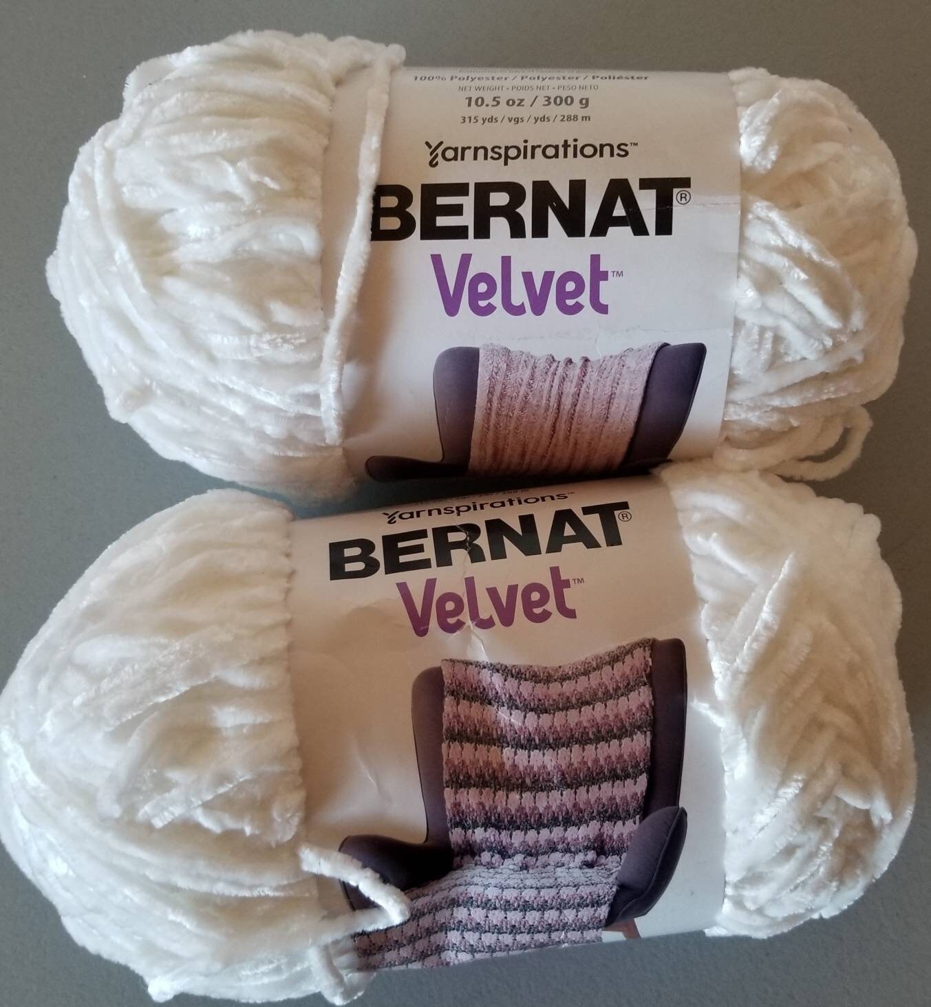 Velvet Yarn Sweet Snuggles 250g ,8.8oz per Skein 