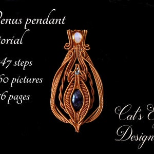 Venus Pendant Wire Wrap Tutorial, DIY Wire Wrapping, Heady Complex Multi-Stone Pendant Turorial