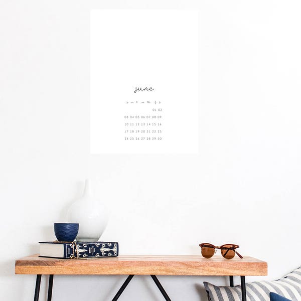 Gestalten Sie Ihren eigenen Kalender, 2018 monatliche Kalender bedruckbar, minimalistische Wandkalender bedruckbar, Wand Kalender 2018, druckbare 2018 Kalender