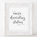 Printable Onesie Decorating Station Sign, Onesie Decorating Sign ...