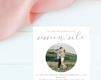 Photography Sale Marketing Board, Photography Minis Marketing Board, Photography Marketing Template, Mini Session Template