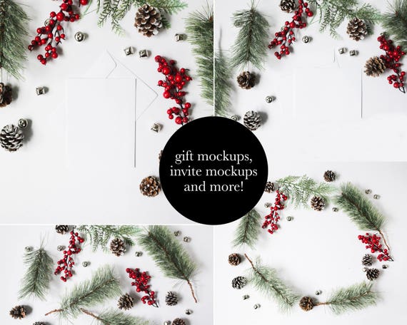 Stationery Design Shop Starter Bundle Christmas Stationery Mockup Styled Stationery Design Shop Starter Bundle Christmas Stationery Mockup Styled