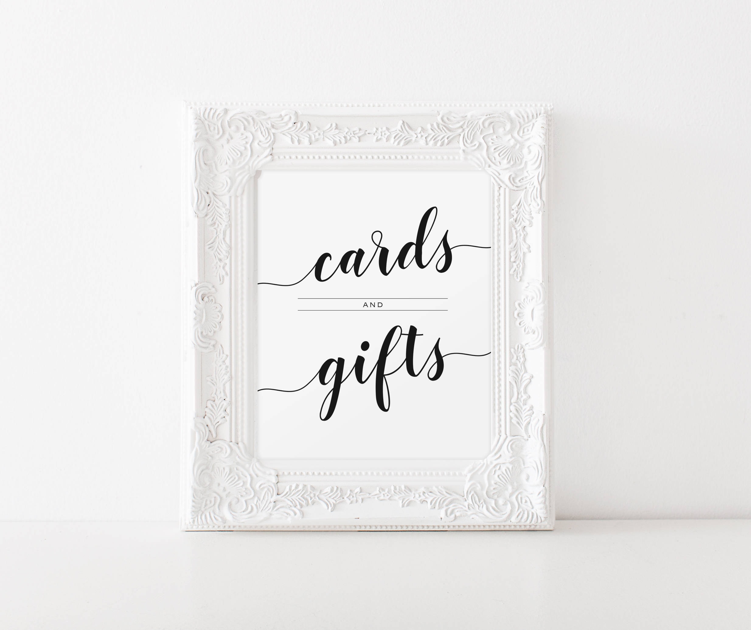 Printable Cards & Gifts Sign Cards and Gifts Cards Sign | Etsy