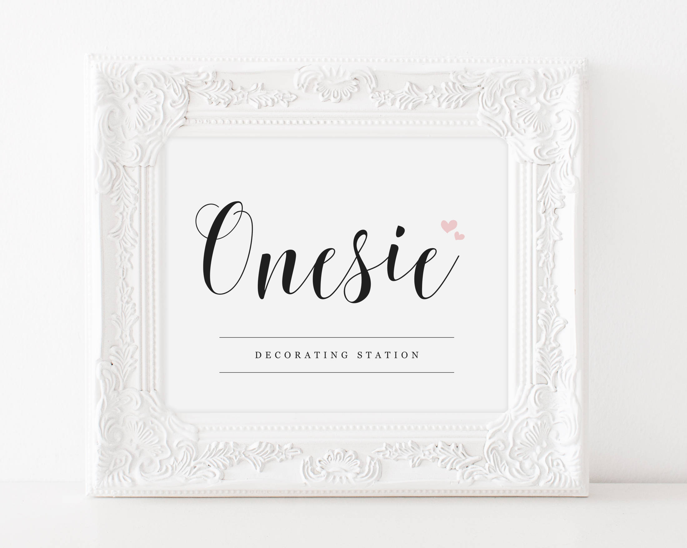 printable-onesie-decorating-station-sign-onesie-decorating-etsy