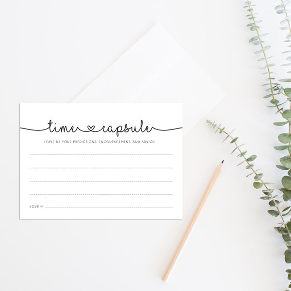 Wedding Time Capsule Etsy