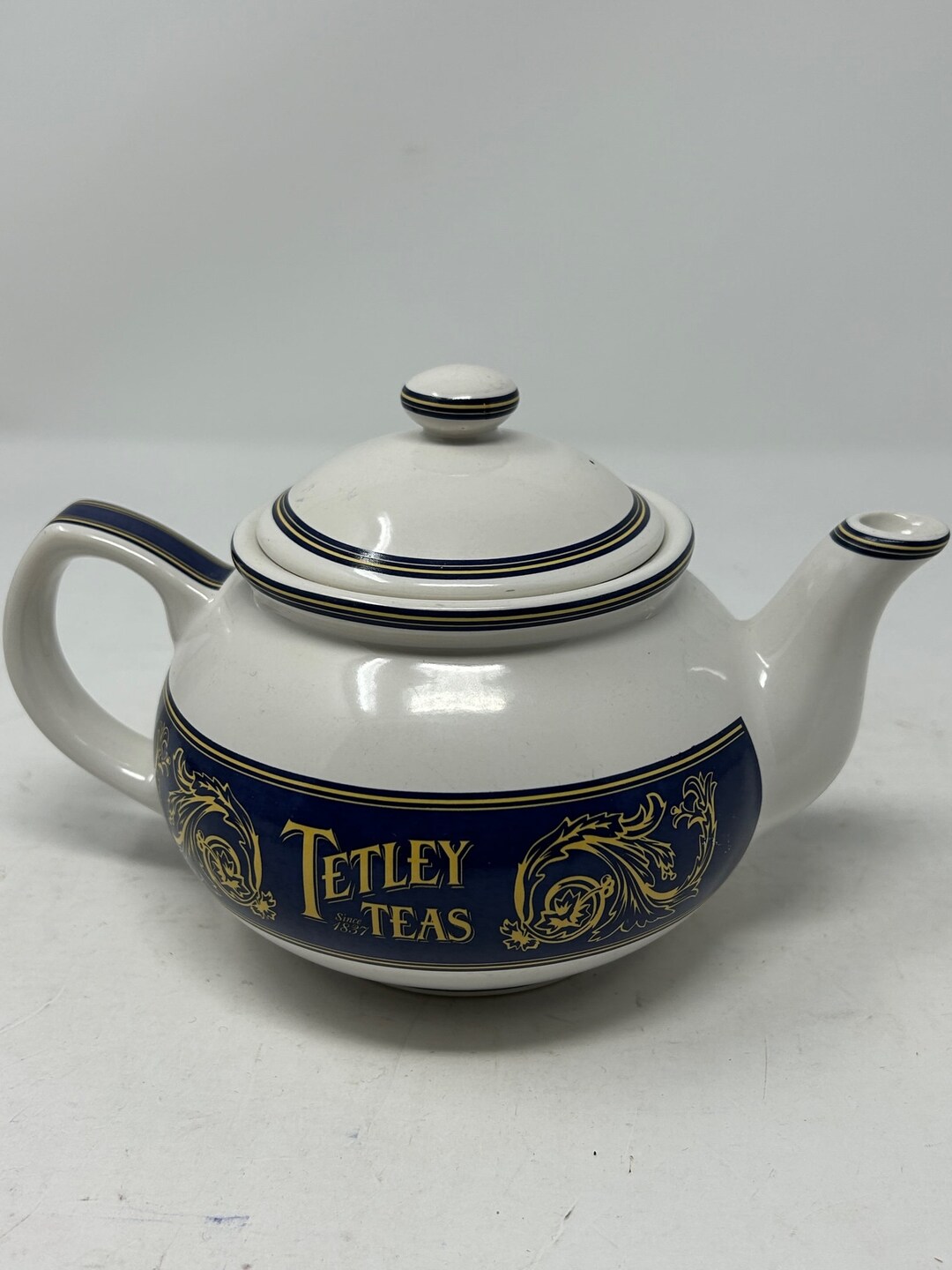 Vintage Tetley Teas Teapot Etsy