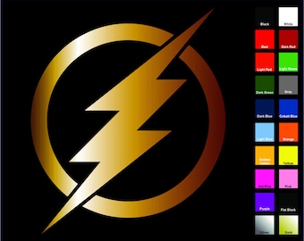 The Flash Decal / Sticker - Choose Size & Color -