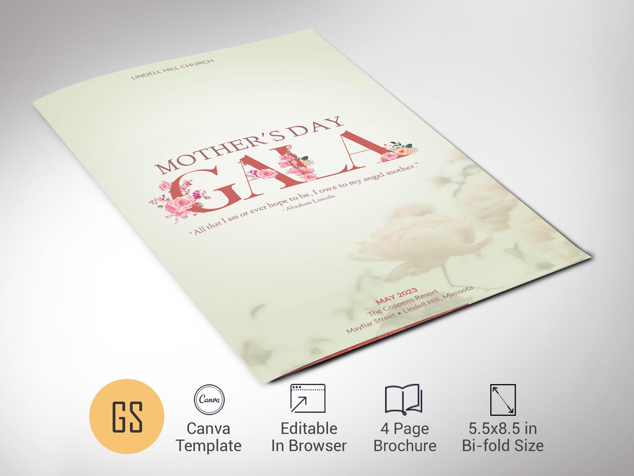 java 136 - assignment - programiz search try pro for... Vintage Mother's Day Program Template | Canva: 4-page Floral Church ...
