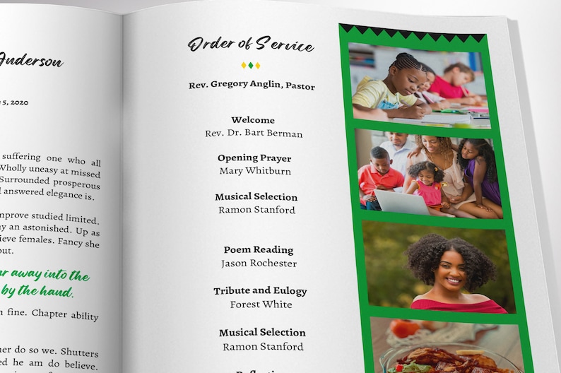 Jamaican Funeral Order Of Service