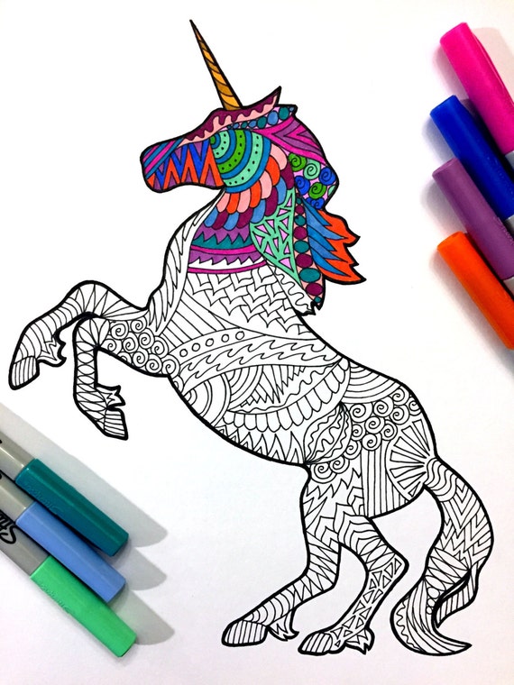 74 Unicorn Coloring Pages (Free PDF Printables)