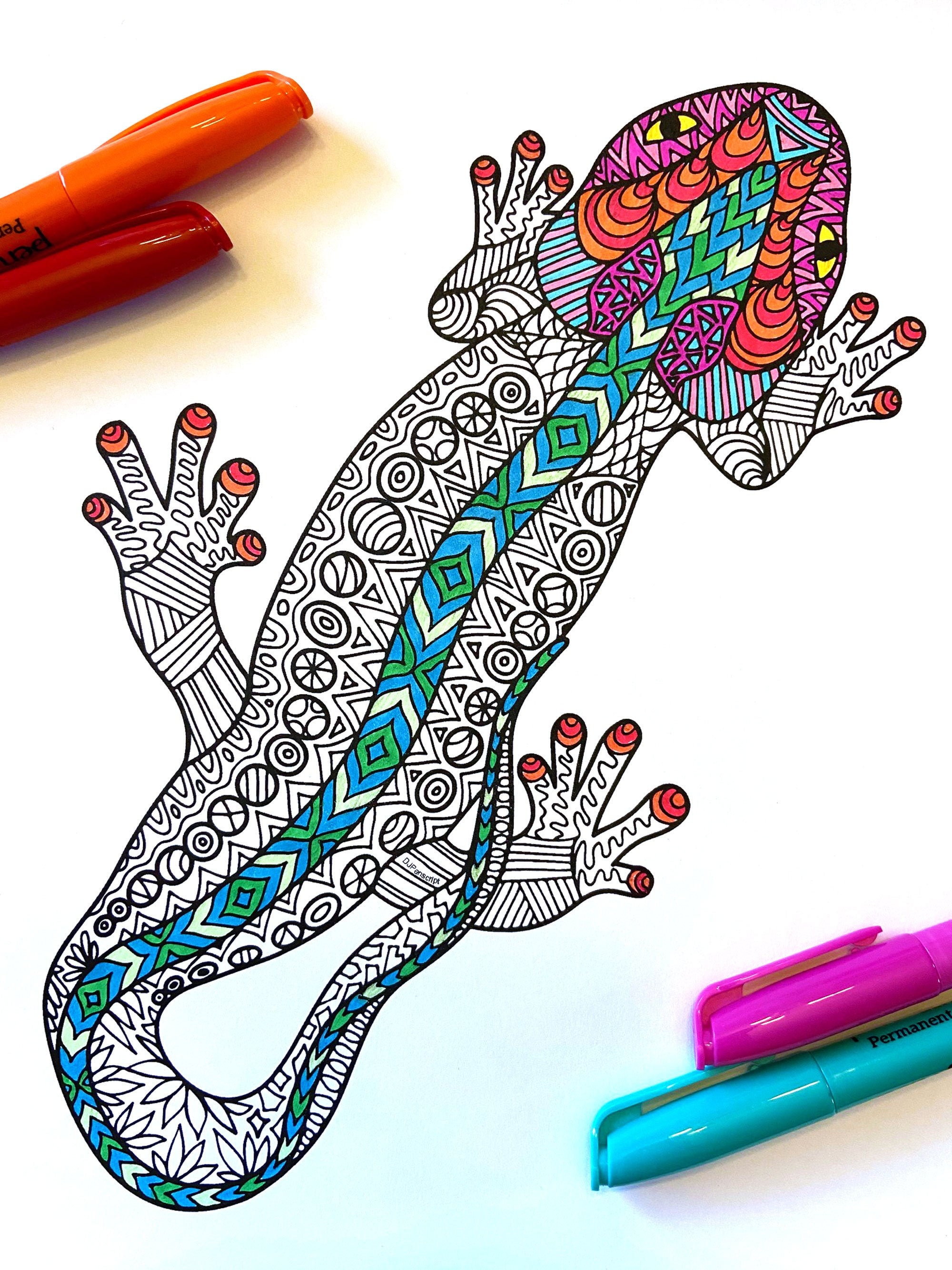 Da Colorare Immagini Geco Pigiamini Coloring Pages Stampa