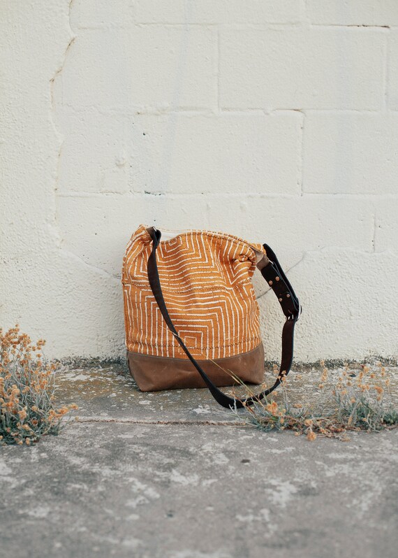 Honey Mudcloth Tote