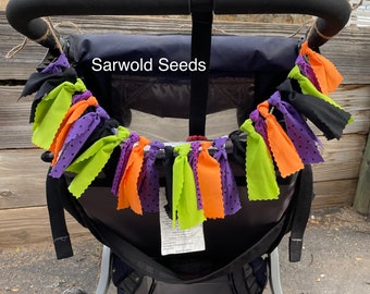 Halloween Stroller Banner