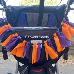Halloween Stroller Banner