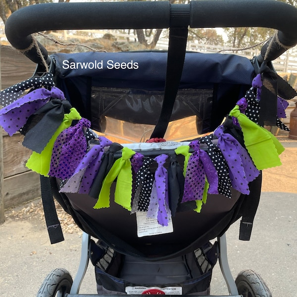 Banner de cochecito embrujado